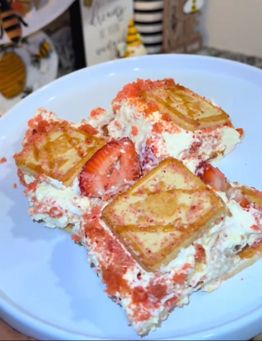 Strawberry Banana Pudding🍓🍌 Recipe
