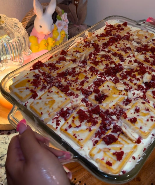 Red Velvet Banana Pudding Recipe🍌